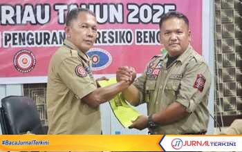 Ketua FK Tagana Provinsi Kepri terpilih, Bobby Wahyudi (kanan) (dokumentasi pribadi)