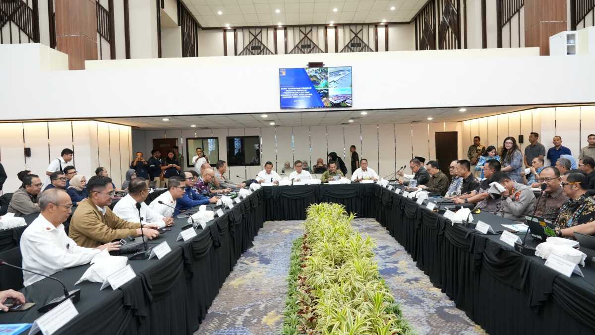 Rapat koordinasi (rakor) Program Prioritas Industri Transportasi Laut dan Galangan Kapal Kota Batam, di Balairungsari BP Batam, Rabu (12/3/2025). (Foto: humasbpbatam)