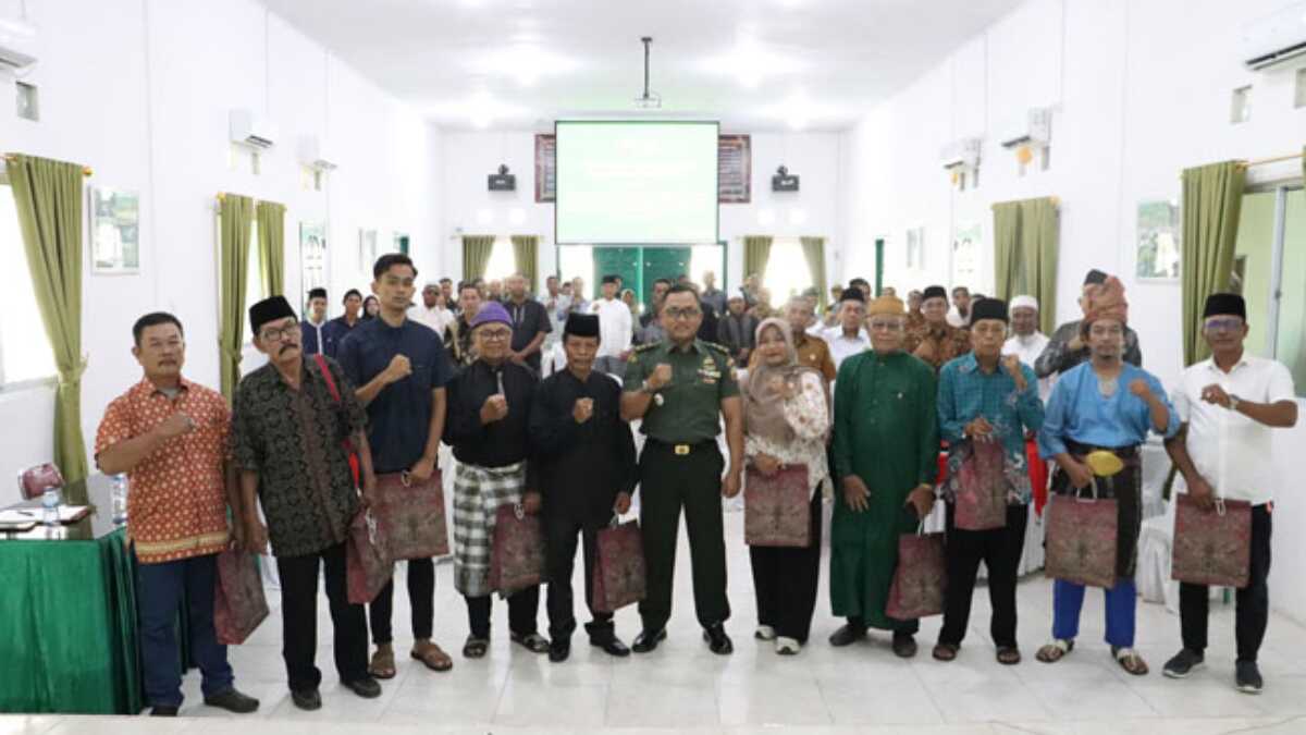 Acara komunikasi sosial di Makodim 0317/TBK, Selasa (24/6/2026). (JurnalTerkini.id/edy kencana)