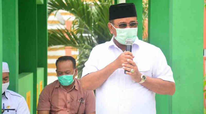 Daya Tampung RSUD Karimun Terbatas, Ini Antisipasi Bupati. Bupati Karimun Aunur Rafiq.