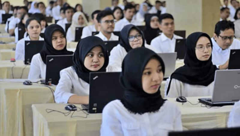 BKPSDM Inhil umumkan jadwal SKB CPNS. Ilustrasi: Seleksi calon pegawai negeri sipil.
