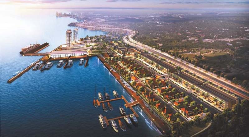 Proyek pembangunan bandar baru Karimun Gold Coast sudah 30 persen. (foto: istimewa)