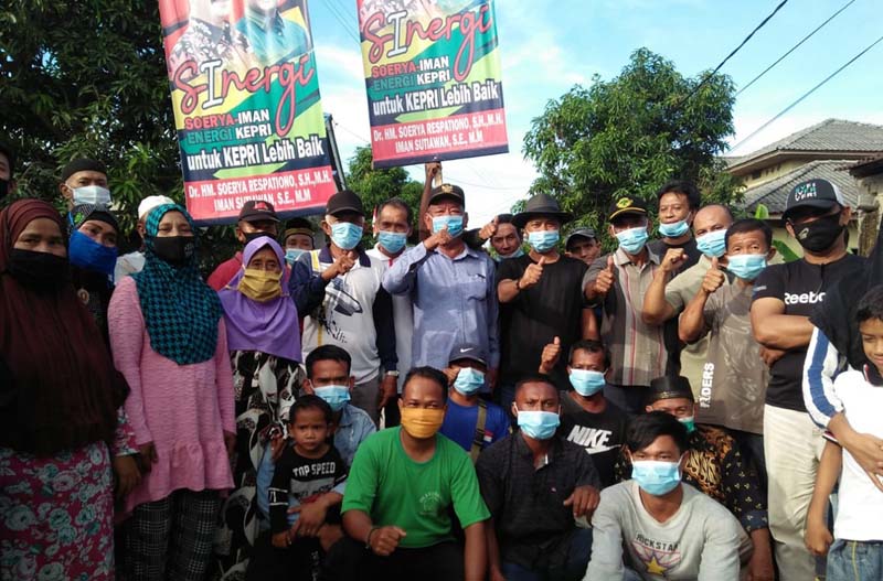 300 warga Paya Manggis Karimun siap dukung "Sinergi". (foto: istimewa)