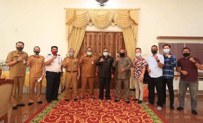 Bupati Karimun Dorong rencana investasi Kundur Nusantara Investment. (foto: Dok. Humas Pemkab Karimun)