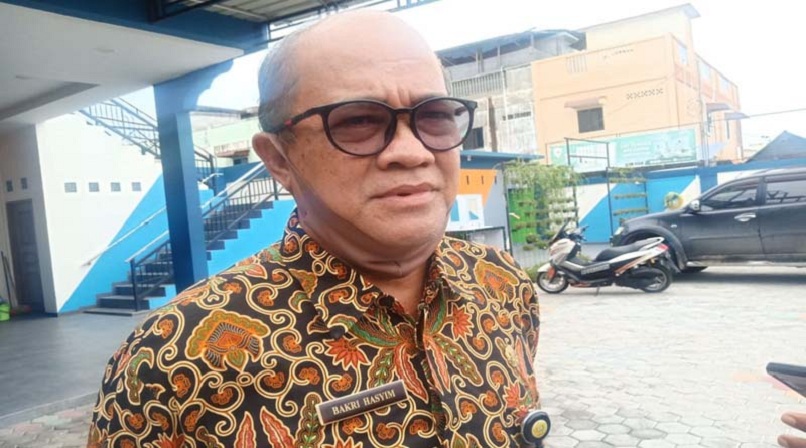 Kepala Dinas Pendidikan (Kadisdik) Karimun Bakri Hasyim. Disdik Karimun Kembali Perpanjang Masa Belajar di Rumah. (foto: yra)