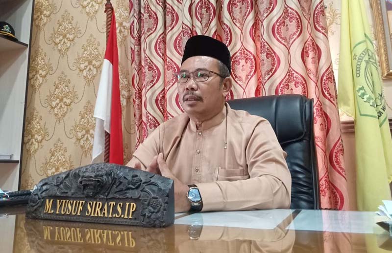 Ketua DPRD Karimun M Yusuf Sirat (foto: yra)