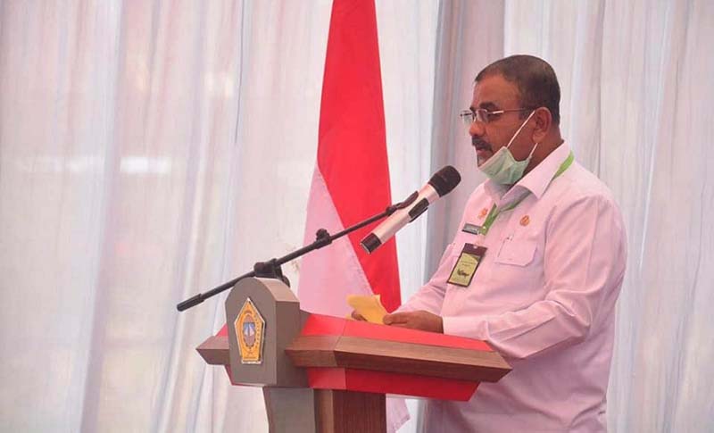 Bupati Karimun Aunur Rafiq menerbitkan Perbup jika langgar protokol kesehatan, izin usaha di Karimun bisa dicabut. (foto: yra)