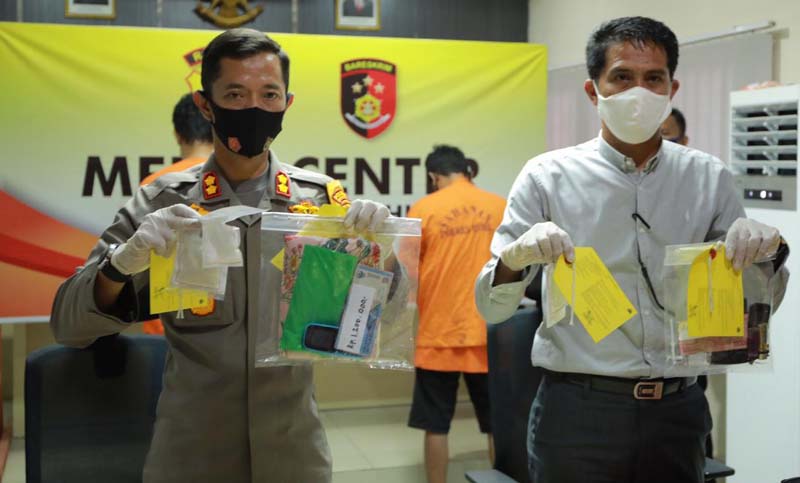 Polisi tangkap bandar dan residivis narkoba di Tembilahan