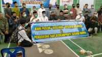 Deklarasi kampanye damai pasangan Bersinar beberapa waktu lalu. (foto: istimewa)