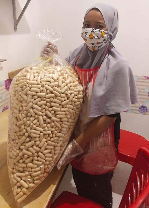 Kerupuk Atom HS Karimun (foto: istimewa)