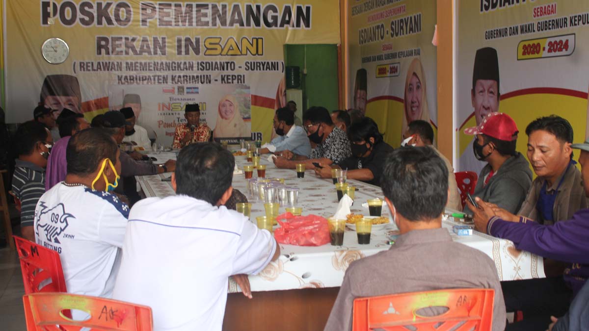 Pertemuan suku-suku di Posko Pemenangan Rekan INSANI, Kamis (29/10/2020). (foto: jurnalterkini.id/rdi)