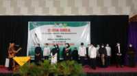 pengukuhan YPMR Inhil Bupati Inhil HM Wardan mengukuhkan pengurus Yayasan Pembinaan Muallaf Riau (YPMR) Inhil. (foto: abd)