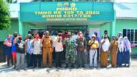 penyuluhan kesehatan TMMD Kodim Karimun Satgas TMMD 109 Beri Penyuluhan Pentingnya Menjaga Kesehatan dan KB. (foto: yra)