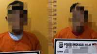 Pelaku curanmor di Inhil Dua tersangka pelaku curanmor diciduk polisi usai memposting motor hasil curiannya di Forum Jual Beli di media sosial facebook. (foto: istimewa)