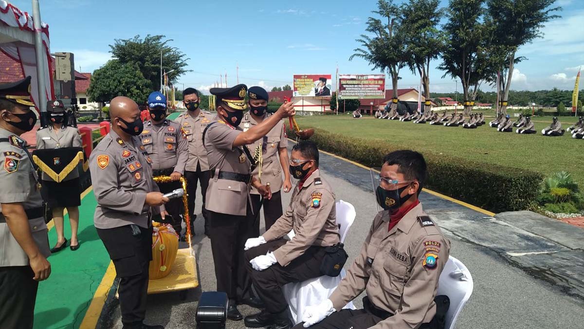 Pendidikan Bintara SPN Polda Kepri Kapolda Kepri Irjen Pol Aris Budiman membuka pendidikan bintara di SPN Polda Kepri di Tanjungbatu, Kabupaten Karimun, Selasa (17/11/2020).