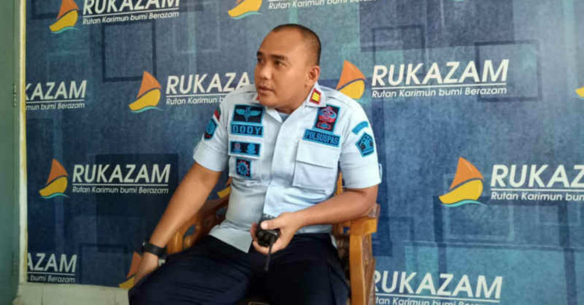 Kepala Rutan Kelas II B Tanjungbalai Karimun Dody Naksabani (foto: yogi)