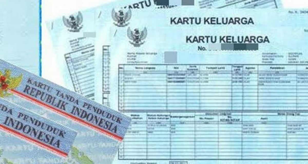 Ilustrasi, dokumen kependudukan.