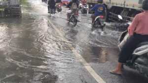 Banjir di Gresik. (foto: BNPB)