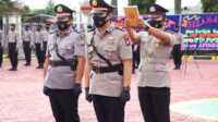 Iptu Elwin Kristanto diambil sumpahnya sebagai Kasatres Narkoba Polres Karimun.