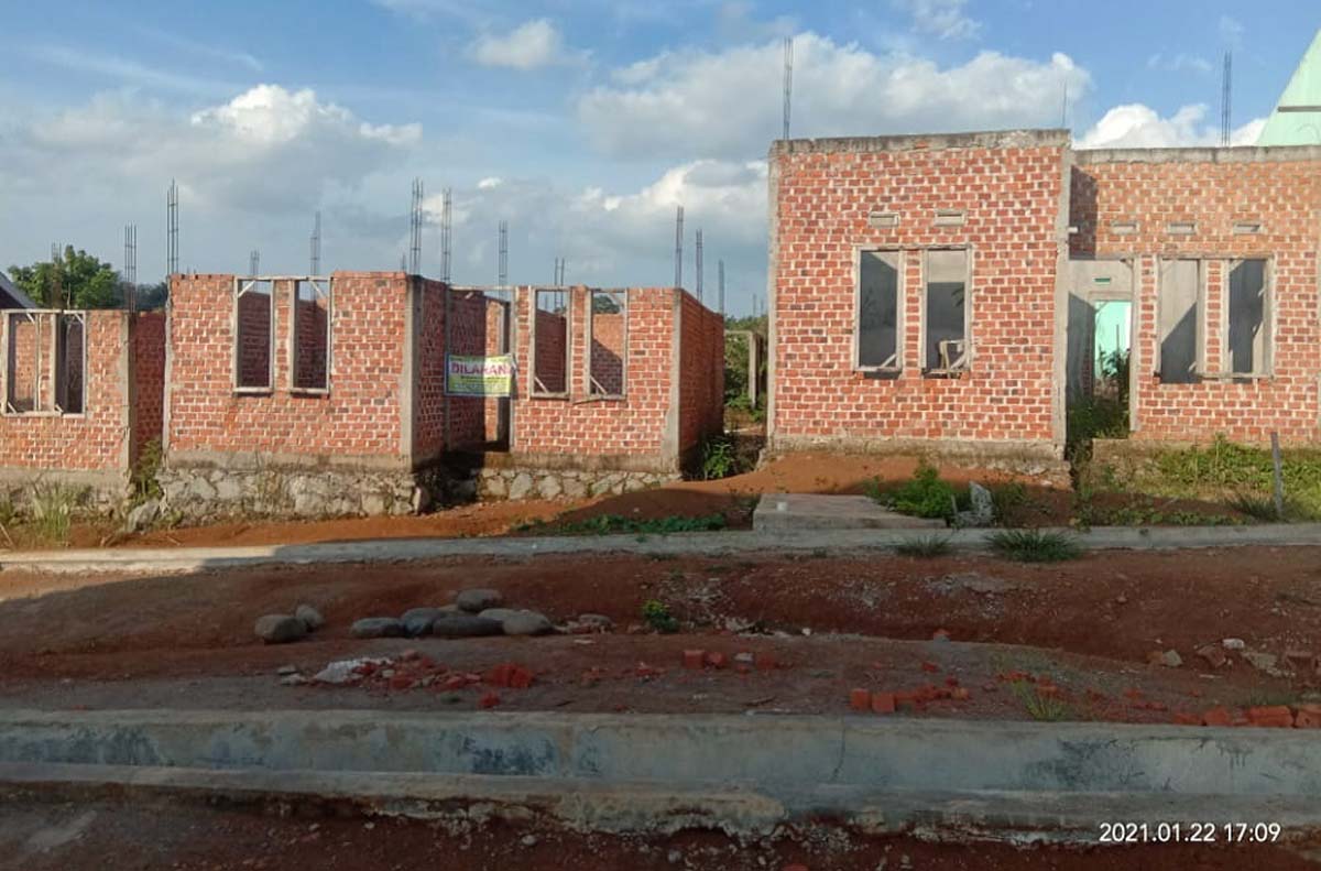 Perumahan Linggau Valley-1 Perumahan Linggau Valley masih dalam tahap pembangunan. (foto: abk)