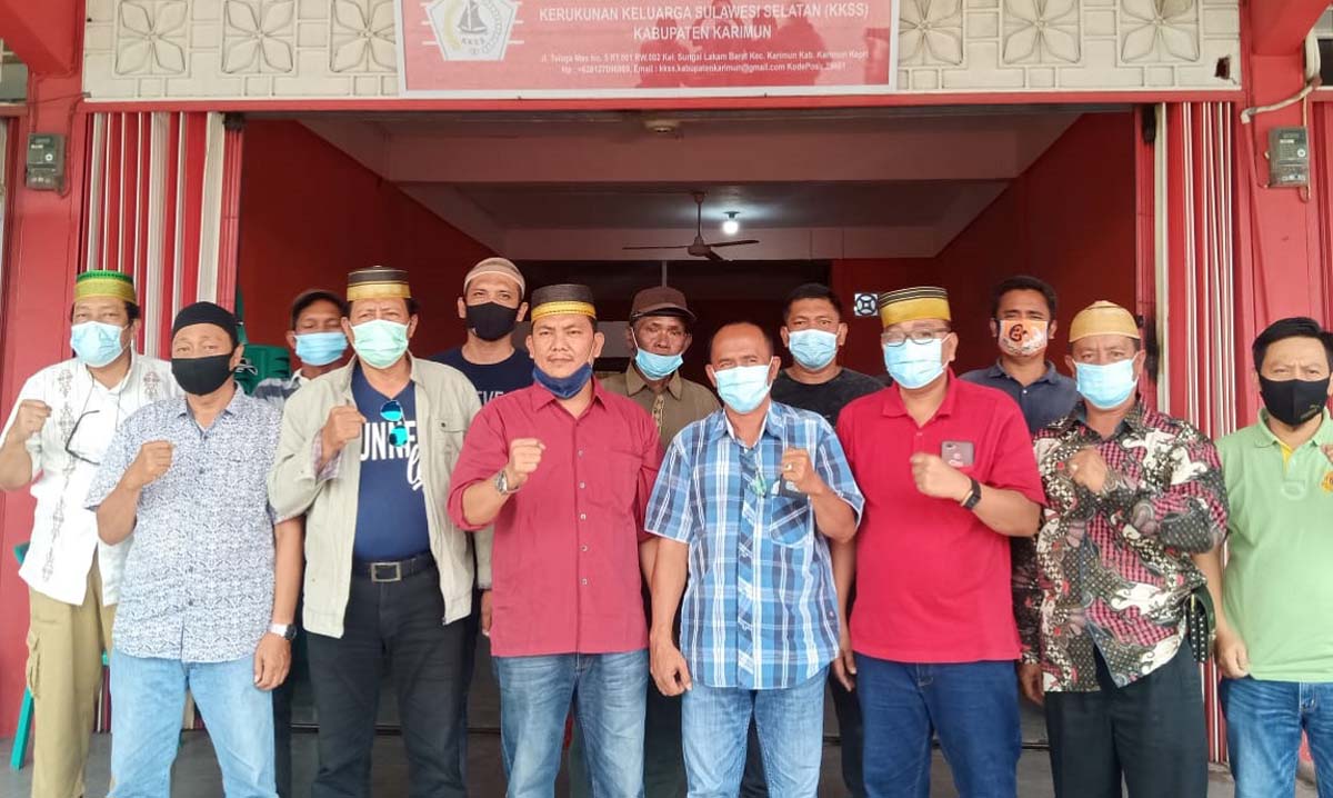 BPD Kerukunan Keluarga Sulawesi Selatan Karimun desak polisi segera ungkap pelakukan penembakan Haji Permata. (foto: yra)
