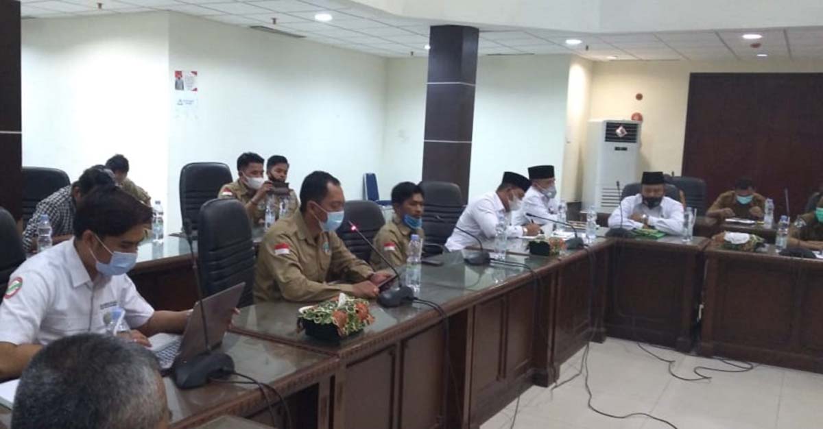 PDI IWO Inhil-1 Bahas sinkronisasi data kependudukan, PD IWO Inhil RDP bersama DPRD Inhil/ (foto: abdullah)