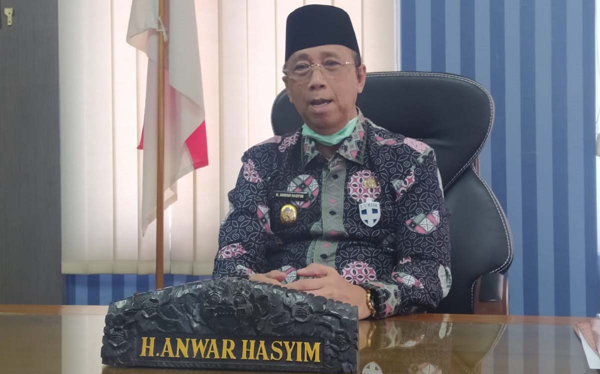 Wakil Bupati Anwar Hasyim Wakil Bupati Karimun Anwar Hasyim. STQ Karimun 2021, pawai taaruf dan pameran ditiadakan. (foto: yra)
