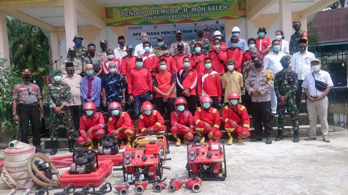 Kecamatan Enok siaga karhutla.