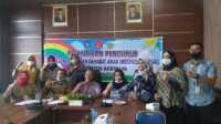 Kepengurusan Asosiasi Perusahaan Sahabat Anak Indonesia (APSAI) Kabupaten Karimun resmi dilantik, Kamis (25/3/2021). (foto: yra)
