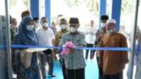 Bupati Asahan meresmikan Masjid Syuhada Desa Rahuning Kecamatan Rahuning.