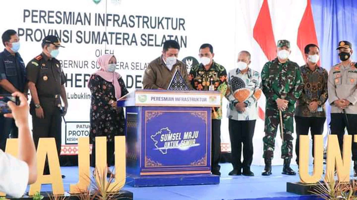 Gubernur Sumsel resmikan proyek infrastruktur Gubernur Sumsel Resmikan Beberapa Proyek Infrastruktur di Kota Lubuklinggau