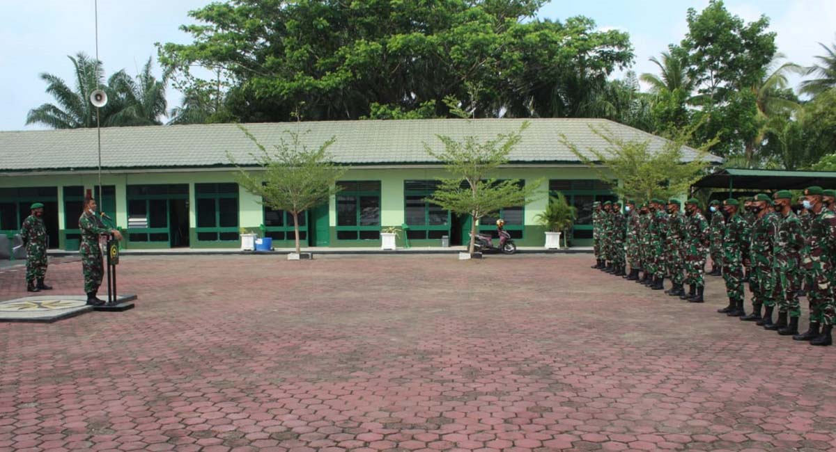 Kodim Inhil turunkan bintara tamtama padamkan kebakaran