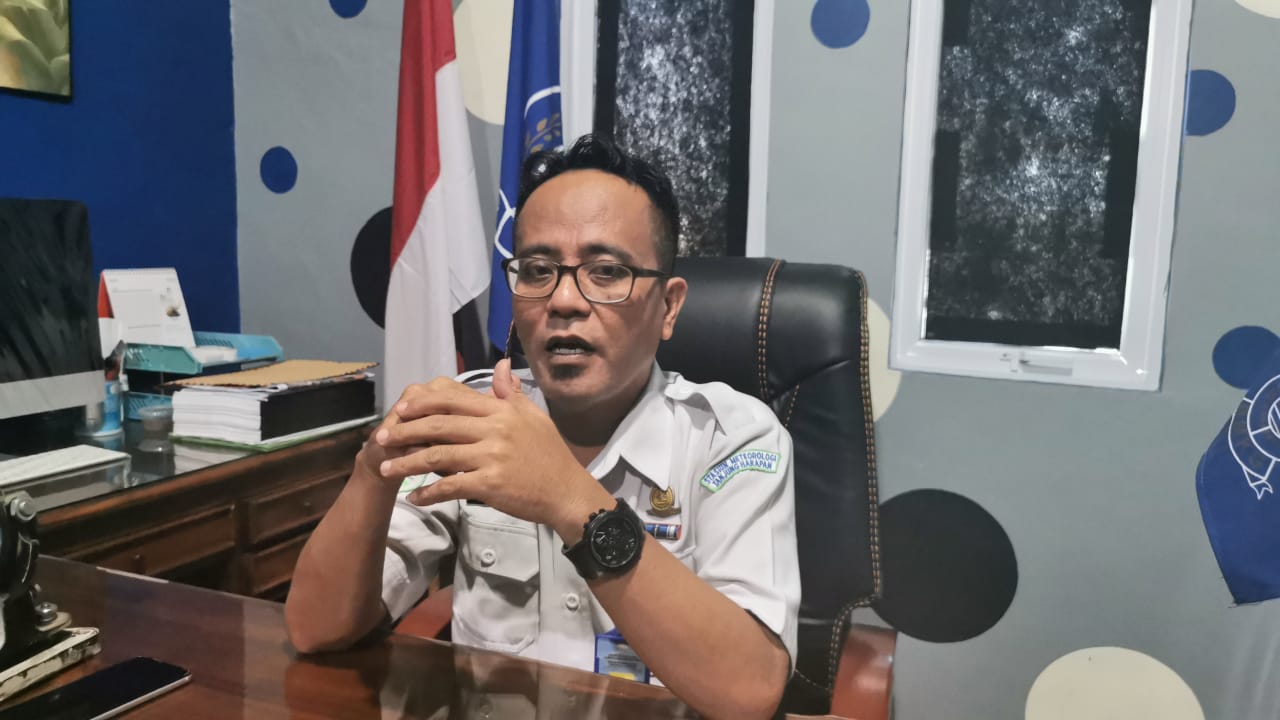 Raden Eko Sarjono Kepala BMKG Stasiun Meteorologi Tanjung Balai Karimun Raden Eko Sarjono (foto: yra)
