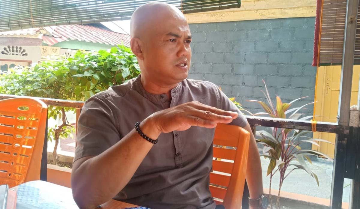 Tokoh masyarakat sekaligus praktisi hukum Trio Wiramon (foto: yogi)