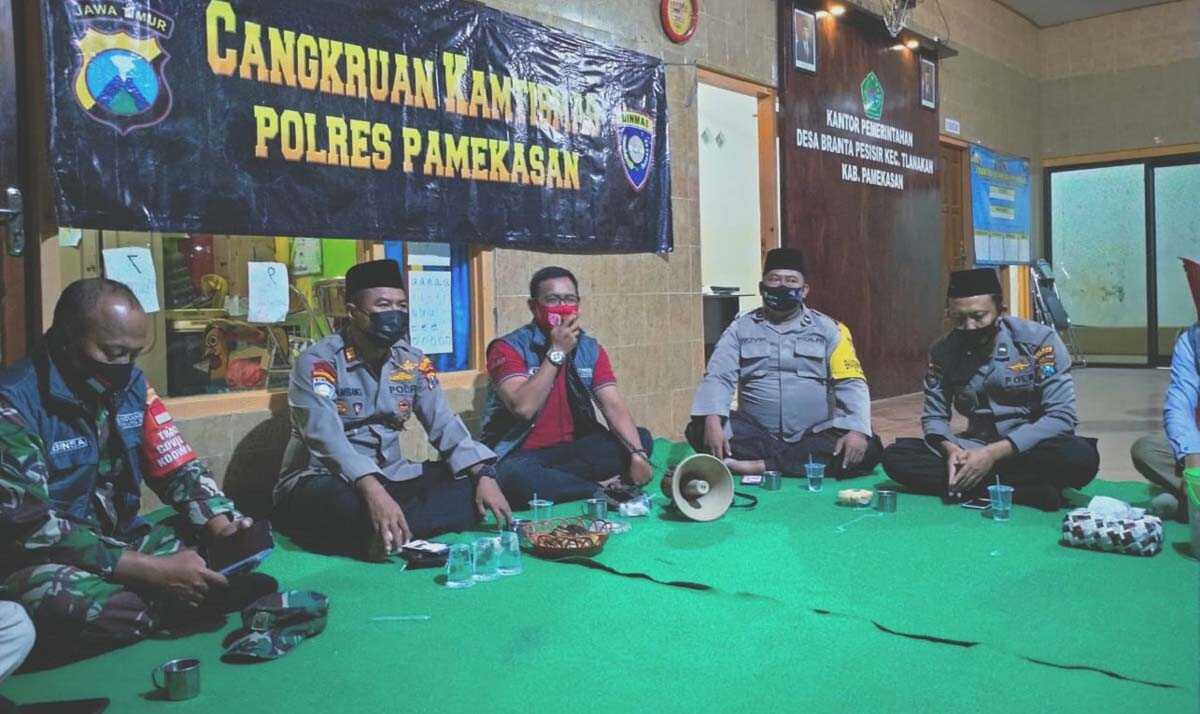 Cangkruan Kamtibmas polres pamekasan