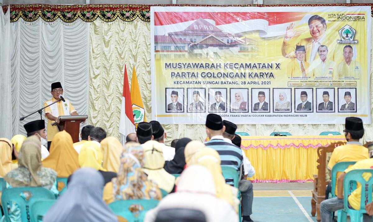 Muscam Golkar Sungai Batang Inhil