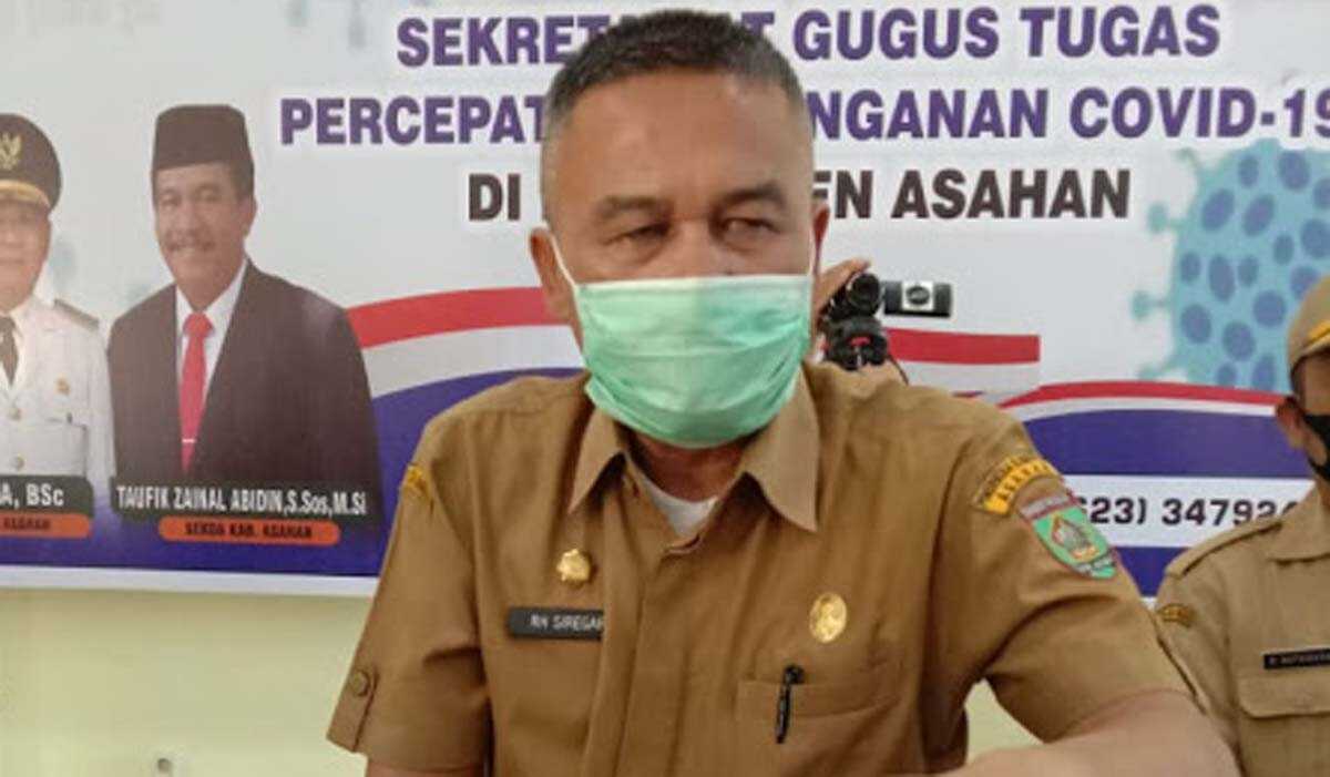 Plh Satgas COVID-19 Asahan Rahmad Hidayat.