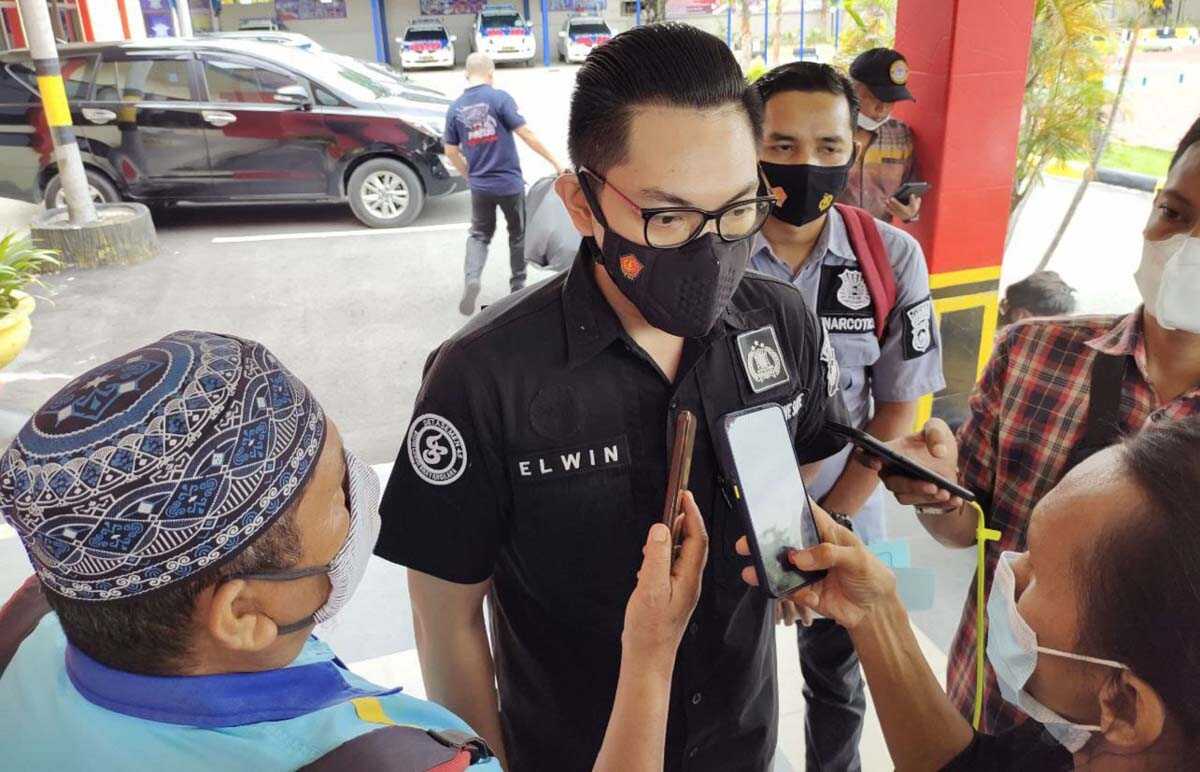 Kasat Narkoba Polres Karimun IPTU Elwin Kristanto. (foto: yra)