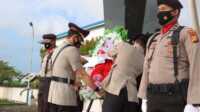 Hari Bhayangkara Polres Inhil Polres Inhil menyambut Hari Bhayangkara ke-75 dengan ziarah ke Makam Pahlawan Yudha Bakti.
