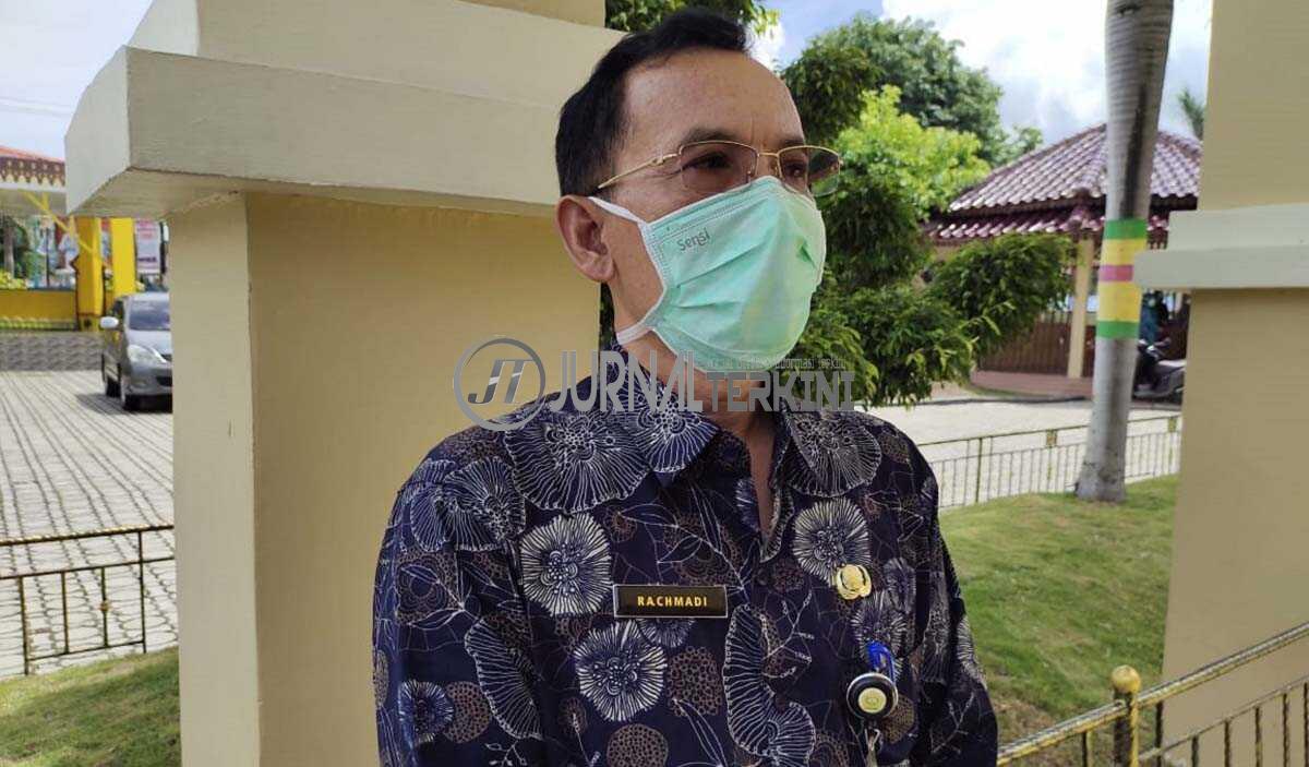 juru bicara Tim Gugus Tugas Covid-19 Karimun, Rachmadi (foto: yra)