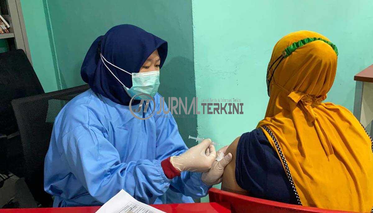 Nasi Kapau, program vaksinasi COVID-19 Polres Karimun.