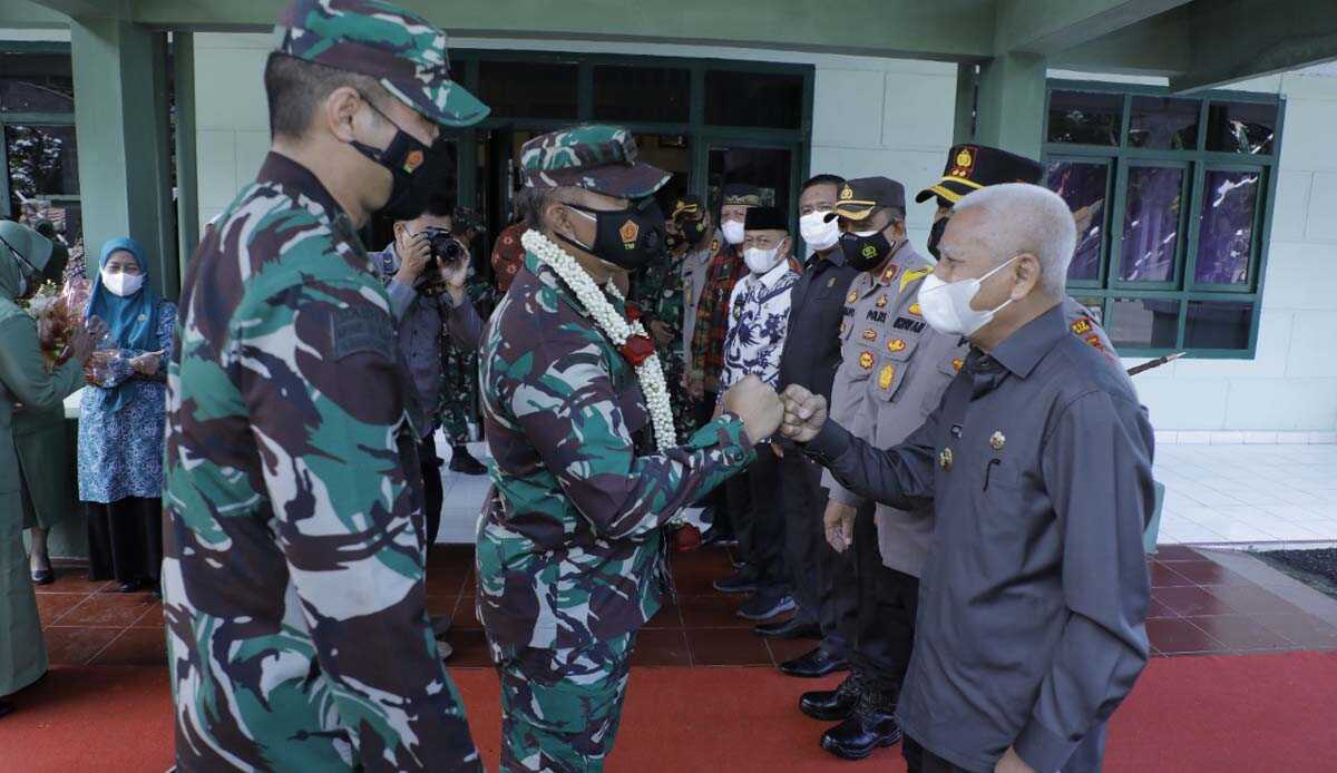 Bupati Asahan kunjungi Makodim