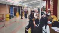 Jumlah penumpang di pelabuhan domestik Tanjung Balai Karimun turun drastis akibat pemberlakuan PPKM darurat di Batam dan Tanjungpinang. (foto: yra)