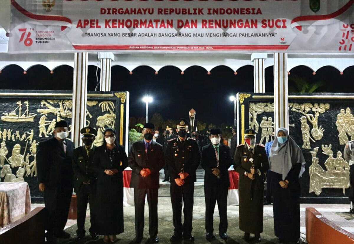 Apel Kehormatan Renungan Suci DPRD Inhil