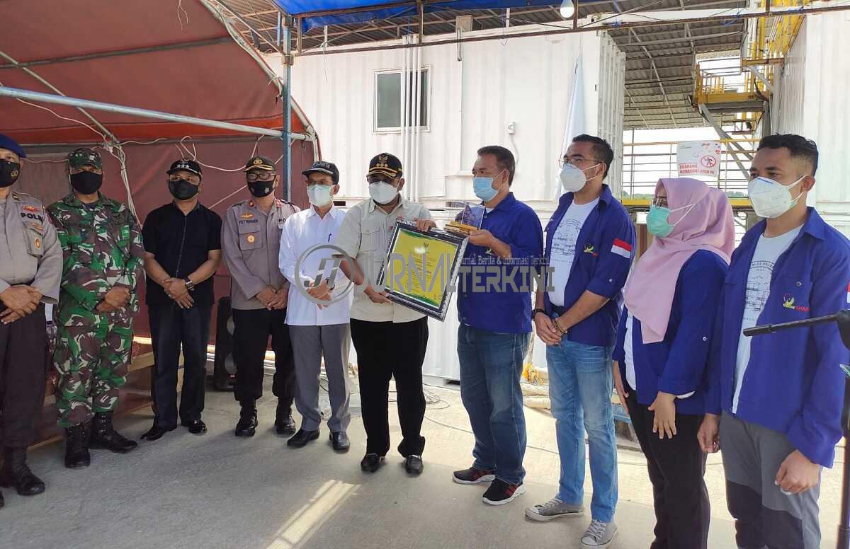 RSA Nusa Waluya 2 Bupati Karimun Aunur Rafiq mengunjungi RSA Nusa Waluya 2.