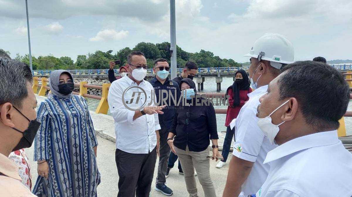 Sidak lintas komisi DPRD Karimun terkait kerja sama operasional (KSO) antara Badan Usaha Kepelabuhanan (BUP) milik Pemkab Karimun, PT Karya Karimun Mandiri dengan perusahaan swasta PT Terminal Parit Rempak.