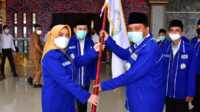 Bupati Musi Rawas Kukuhkan pengurus APRI Bupati Musi Rawas Hj Ratna Macjmud mengukuhkan pengurus APRI.