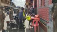 Operasi Yustisi COVID-19 Kepulauan Meranti Tim gabungan Operasi Yustisi Kepulauan Meranti menggelar razia protokol kesehatan, Senin (6/9/2021). (foto: burhan)