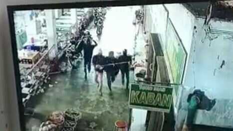 perampokan toko emas di medan