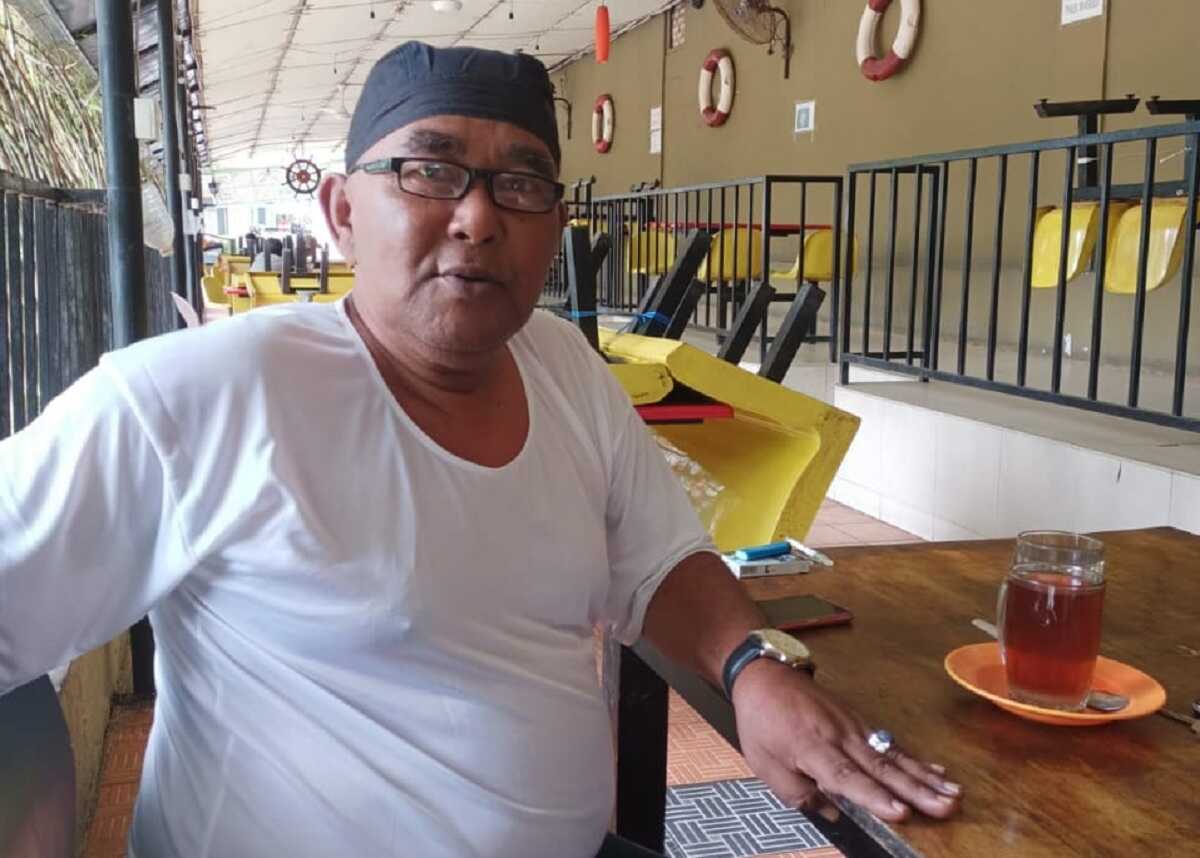 Ketua Organisasi Nelayan Terpadu Kabupaten Karimun Azizman- biasa disapa Aziz. (Foto NTKK Karimun)